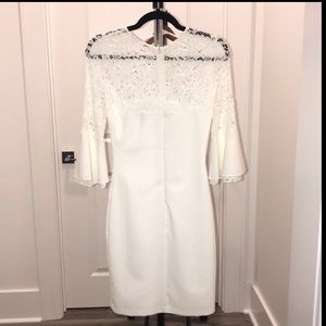 Lulus white lace dress
